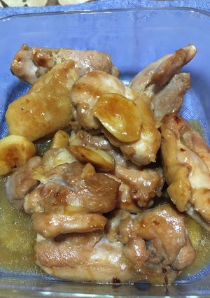鶏肉のにんにく醤油煮-レシピのメイン写真