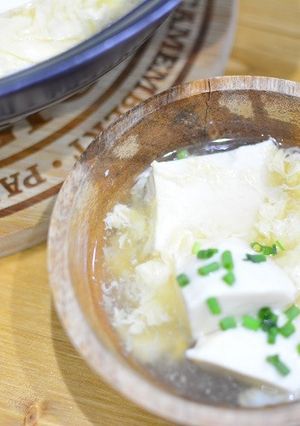胃腸に優しいふわふわ豆腐のあんかけスープ-レシピのメイン写真