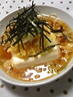 ダイエット中に♪揚げ出し豆腐もどき-レシピのメイン写真
