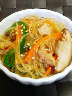 レンジで鶏そぼろの中華風春雨-レシピのメイン写真