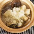 冷凍牡蠣とササミ団子のヘルシーみぞれ鍋