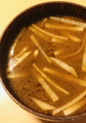 レトルト●赤味噌&白だしプラスの味噌汁-レシピのメイン写真