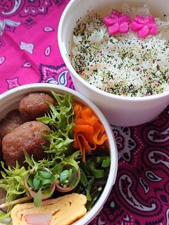 ❜20.11/17 肉団子弁当-レシピのメイン写真