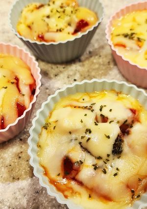 レンジで簡単！お弁当用グラタン風-レシピのメイン写真