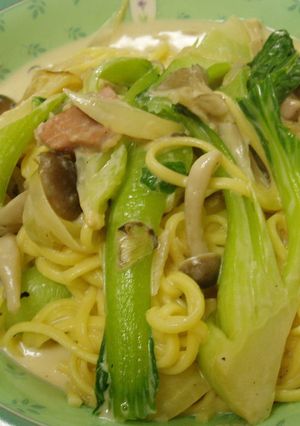 Ｃａがとれちゃうとれちゃうクリームパスタ-レシピのメイン写真