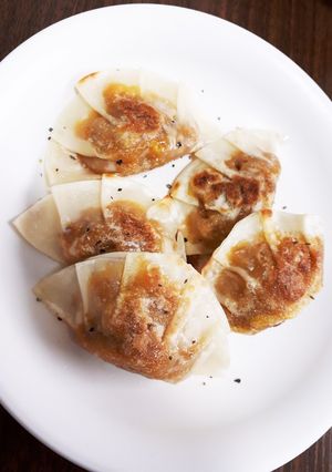 甘いかぼちゃギョウザ-レシピのメイン写真
