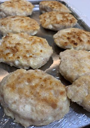 離乳食後期〜　鶏ひき肉と豆腐のナゲット-レシピのメイン写真