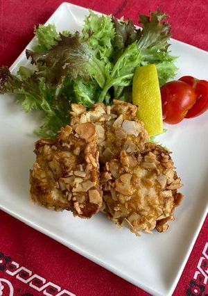 「減らソルト」鶏肉のアーモンド揚げ-レシピのメイン写真