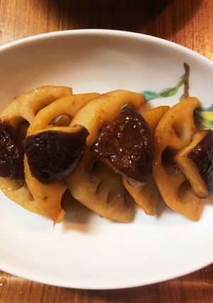 簡単あと一品 蓮根と椎茸のうまうま-レシピのメイン写真