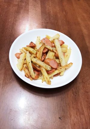 マヨポテト炒め！-レシピのメイン写真