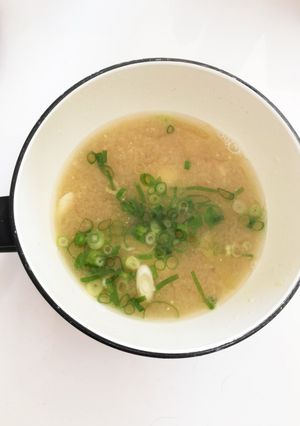 メープルシロップ入り味噌汁-レシピのメイン写真
