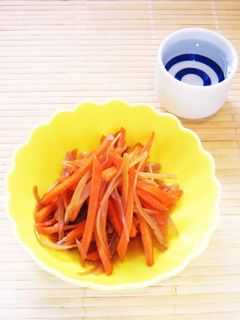 ☺いかそうめんで簡単♪いかにんじん☺-レシピのメイン写真