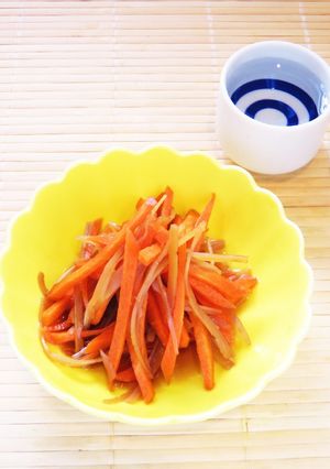 ☺いかそうめんで簡単♪いかにんじん☺-レシピのメイン写真
