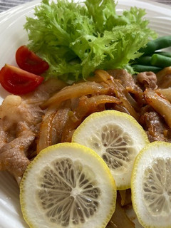 「減らソルト」豚肉のレモンソース炒め-レシピのメイン写真