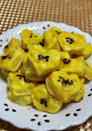 ハートのスイートポテト-レシピのメイン写真