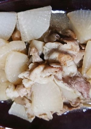 大根と豚こまの洋風煮-レシピのメイン写真
