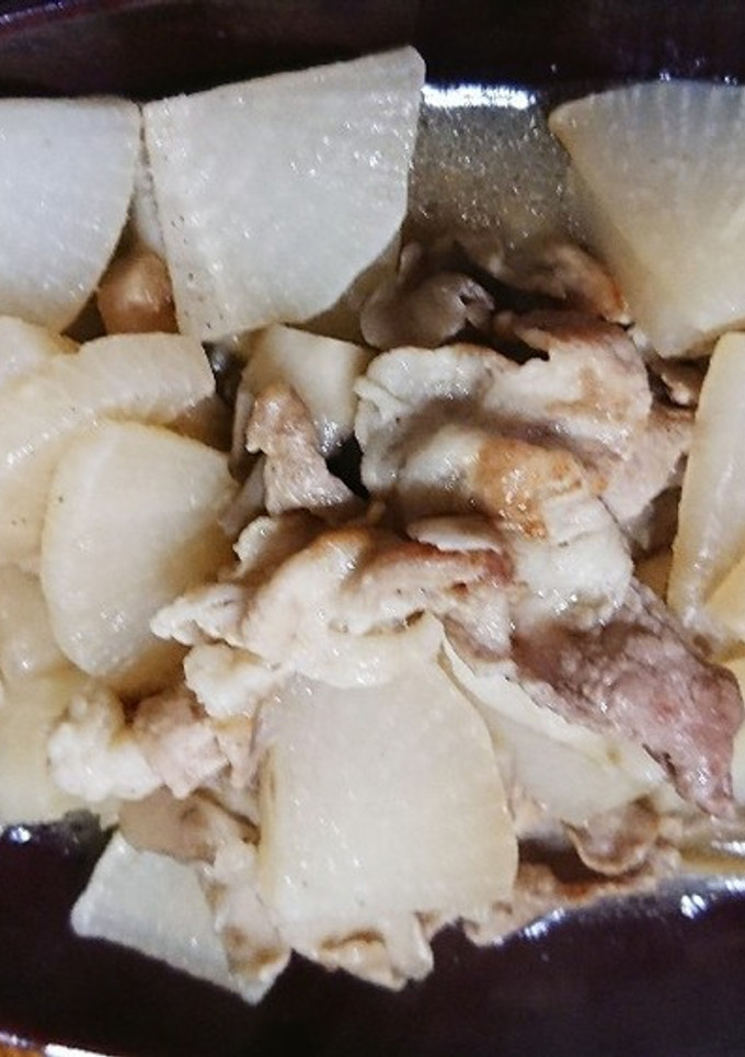 大根と豚こまの洋風煮-レシピのメイン写真