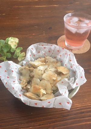 サクッと止まらない〜レンチン！菊芋チップ-レシピのメイン写真