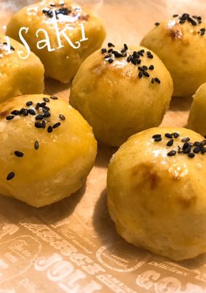 トースターで簡単☆胡麻塩スイートポテト-レシピのメイン写真