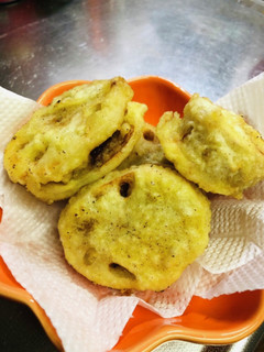 市販のハンバーグのたねで蓮根のはさみ揚げ-レシピのメイン写真
