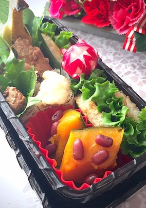 おにぎりバーガー弁当-レシピのメイン写真