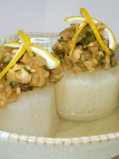 風呂吹き大根の鶏柚子味噌-レシピのメイン写真