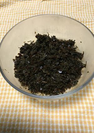 人参葉の佃煮-レシピのメイン写真