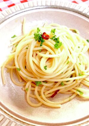 簡単♡超シンプル！基本のペペロンチーノ-レシピのメイン写真