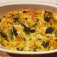かぼちゃとほうれん草の豆腐グラタン