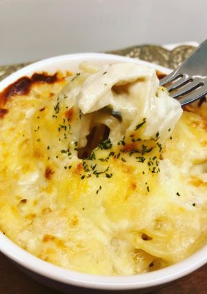 チキンスパグラタン-レシピのメイン写真