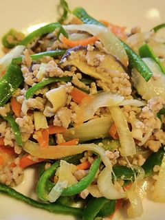 豚ひき肉と野菜の味噌炒め-レシピのメイン写真