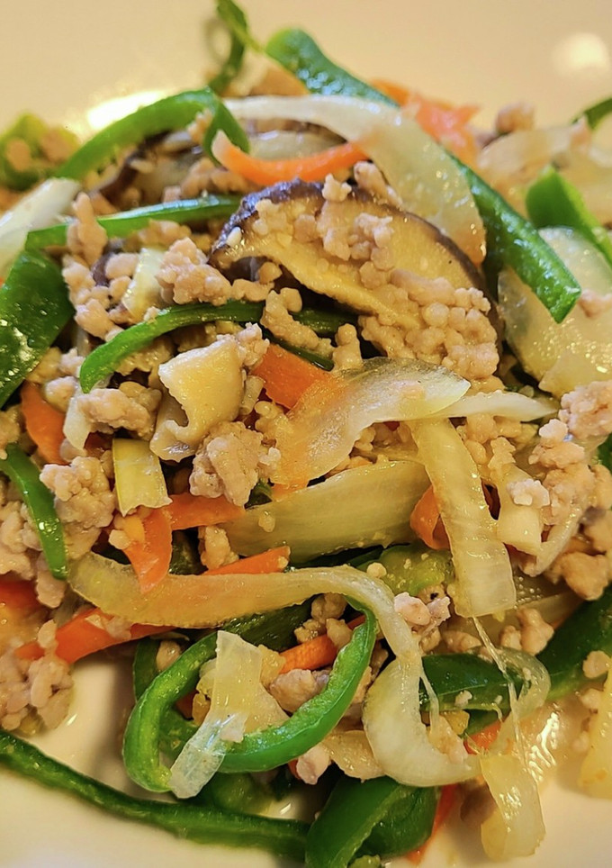 豚ひき肉と野菜の味噌炒め-レシピのメイン写真