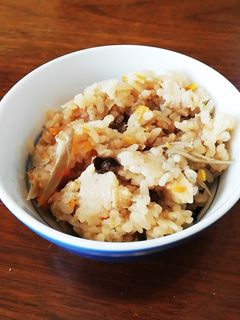 ふつうの炊き込みご飯-レシピのメイン写真