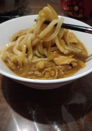 簡単すぎる!ルーからのカレーうどん-レシピのメイン写真