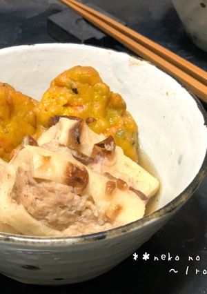 お出汁がじゅわん♡と旨い！竹輪の肉詰め煮-レシピのメイン写真