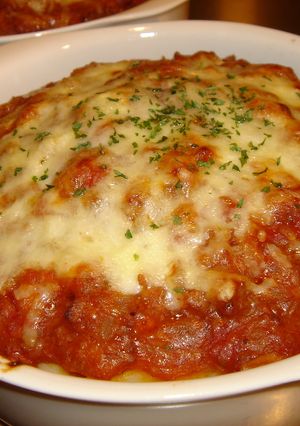 なすと蓮根＆ポテトのミートソースグラタン-レシピのメイン写真