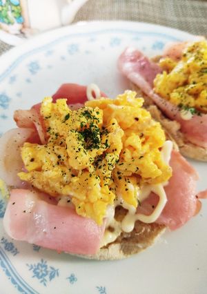 イングリッシュマフィンdeランチタイム-レシピのメイン写真