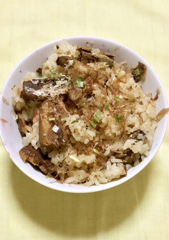 超簡単！3分で出来るサンマの炊き込みご飯-レシピのメイン写真