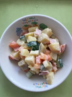 【保育園給食】さつま芋のヨーグルトサラダ-レシピのメイン写真