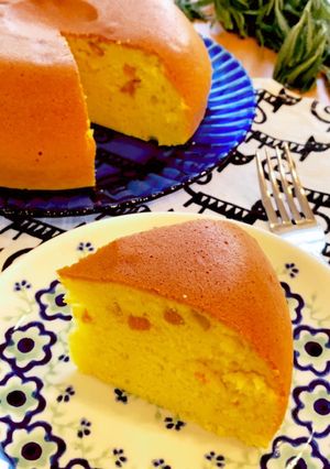 炊飯器でHMケーキ☆ドライ柿入り♪-レシピのメイン写真