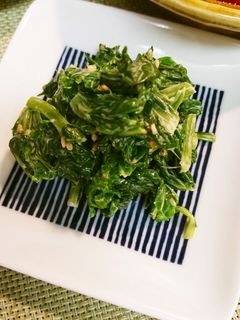 セロリ葉おひたし風サラダ-レシピのメイン写真