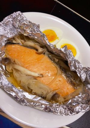簡単！鮭のホイル焼き-レシピのメイン写真