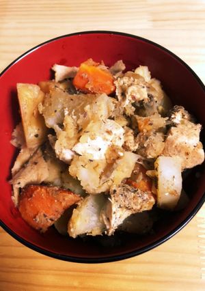 【炊飯器x減量飯】栄養たっぷりな煮物-レシピのメイン写真