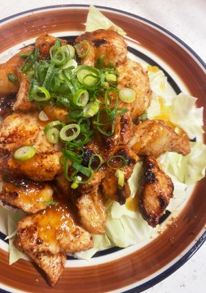 ダイエットにも！鶏胸肉のおろし炒め-レシピのメイン写真