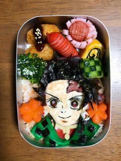 鬼滅の刃★炭治郎★キャラ弁★お弁当★簡単-レシピのメイン写真
