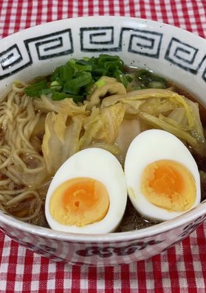ラ王を使った白菜ラーメン-レシピのメイン写真