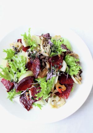 トースターで【ビーツと野菜のグリルサラダ-レシピのメイン写真