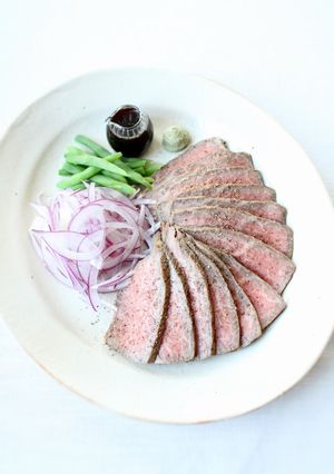 皆大好き【ローストビーフ(わさび醤油)】-レシピのメイン写真