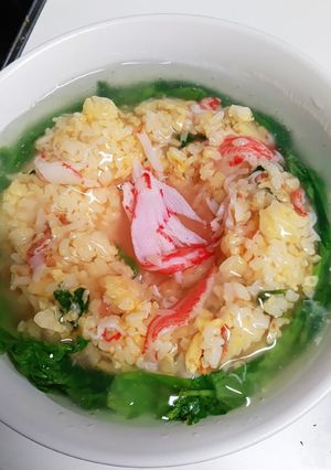 絶品！カニあんかけチャーハン-レシピのメイン写真