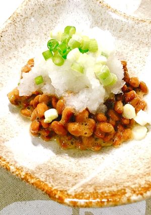 【高タンパクビタミンC 】大根おろし納豆-レシピのメイン写真